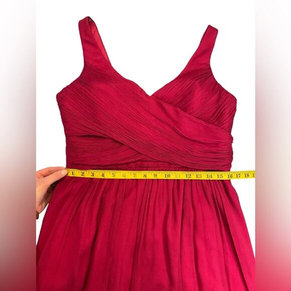 J. Crew Heidi Raspberry Cocktail Dress - 14 Tall - Picture 5 of 15